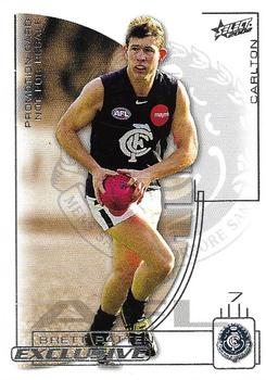 2002 Select AFL Exclusive - Promos #60 Brett Ratten Front
